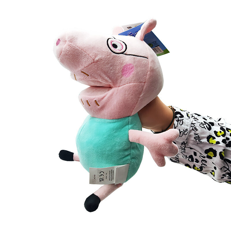 Mīļa rotaļlieta Peppa Pig "Porsa Pig" ar skaņas efektiem, 29cm цена и информация | Mīkstās (plīša) rotaļlietas | 220.lv