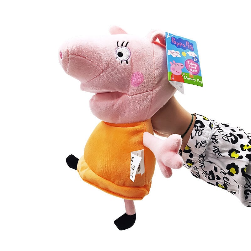 Mīļa rotaļlieta "Peppa Pig" ar skaņas efektiem, 29cm cena un informācija | Mīkstās (plīša) rotaļlietas | 220.lv