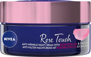 Pretgrumbu nakts krēms ar rožu eļļu Rose Touch (Anti-Wrinkle Night Cream) 50 ml цена и информация | Наносите на чистую кожу лица. Подержите около 10-15 минут и смойте водой. | 220.lv