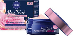 Pretgrumbu nakts krēms ar rožu eļļu Rose Touch (Anti-Wrinkle Night Cream) 50 ml цена и информация | Наносите на чистую кожу лица. Подержите около 10-15 минут и смойте водой. | 220.lv