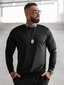 Akcija Velūra vīriešu melns atpūtas komplekts Kafil O/12130Z-49611-XL cena un informācija | Sporta apģērbs vīriešiem | 220.lv