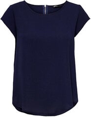 Женская блуза ONLVIC Regular Fit 15142784 Evening Blue цена и информация | Женские блузки, рубашки | 220.lv