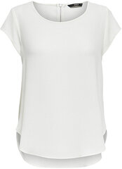 Женская блузка Vic S / S Solid Noos Wvn Cloud Dancer цена и информация | Женские блузки, рубашки | 220.lv