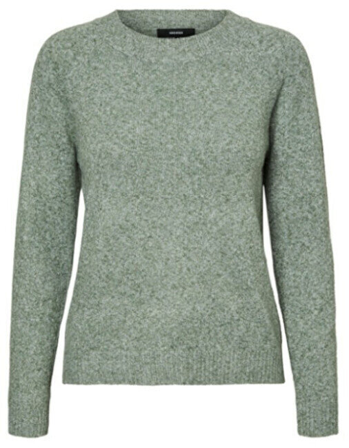 Sieviešu džemperis VMDOFFY Regular Fit 10201022 Lauru vainags MELANGE cena un informācija | Sieviešu džemperi | 220.lv