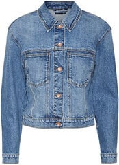 Sieviešu džinsa jaka VMBRENDA 10258263 Vidēji zila džinsa cena un informācija | Žaketes sievietēm | 220.lv