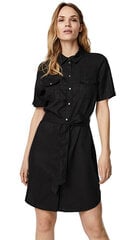 Sieviešu kleita VMSILJA 10251330 Black Denim cena un informācija | Kleitas | 220.lv