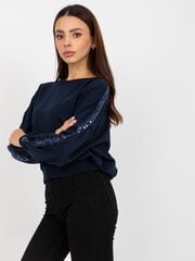 Džemperis sievietēm Rue Paris, zils cena un informācija | Sieviešu džemperi | 220.lv