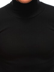 Vīriešu džemperis ar apkakli Edoti E213 melns cena un informācija | Vīriešu džemperi | 220.lv