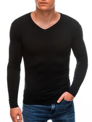 Vīriešu džemperis Edoti E206 melns cena un informācija | Vīriešu džemperi | 220.lv