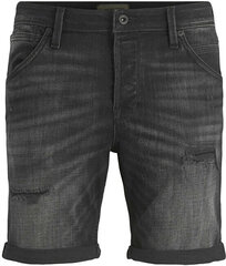 Мужские шорты JJIRICK Regular Fit 12201634 Black Denim цена и информация | Мужские шорты | 220.lv