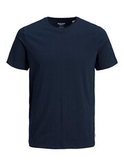Vīriešu T-krekls JJEORGANIC Regular Fit 12158482 Navy Blaze r cena un informācija | Vīriešu T-krekli | 220.lv