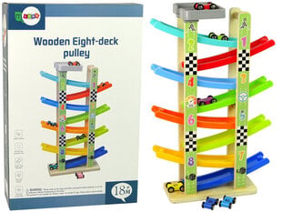 Игра для мальчиков Lean Toys 8-этажная парковка цена и информация | Игрушки для мальчиков | 220.lv