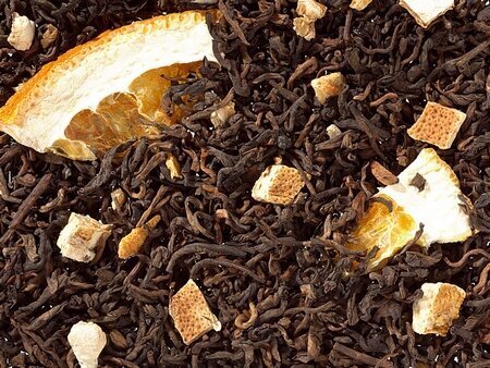 Melnā tēja "Black tea blend Pu-Erh Lime", 100 g cena un informācija | Tēja | 220.lv