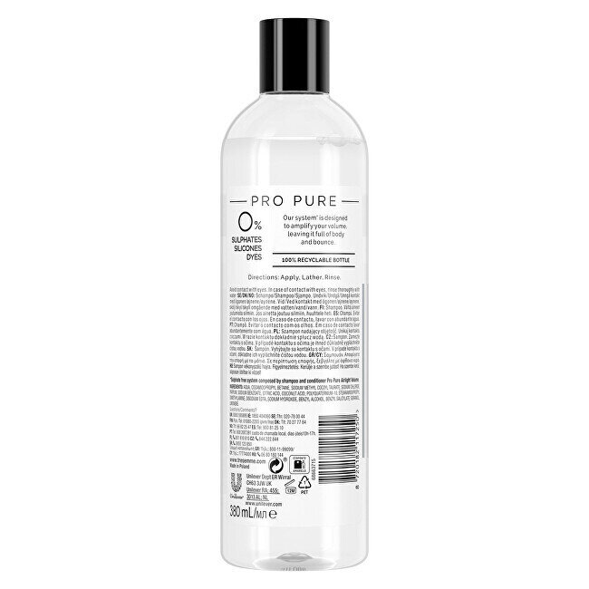 Pure Airlight Volume (šampūns) 380 ml cena un informācija | Šampūni | 220.lv