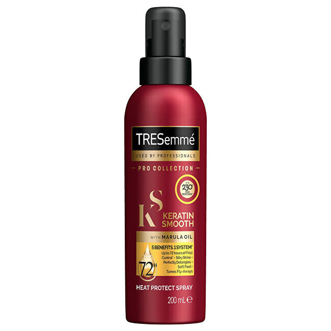 Keratin & Smooth termiskās aizsardzības aerosols (Heat Protect Spray) 200 ml cena un informācija | Matu uzlabošanai | 220.lv