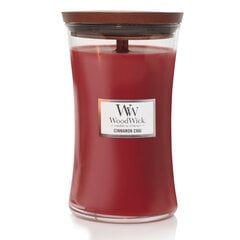 WoodWick ароматическая свеча Cinnamon Chai, 609,5г цена и информация | Подсвечники, свечи | 220.lv