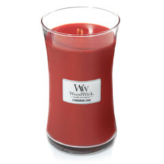 WoodWick aromātiska svece Cinnamon Chai, 609,5g cena un informācija | Sveces un svečturi | 220.lv