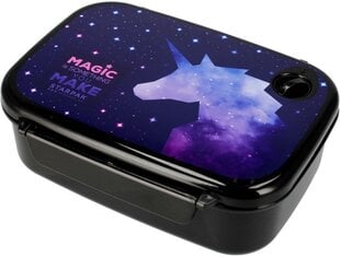 Starpak Galaxy Unicorn pusdienu kastīte, violeta, 1 gab. цена и информация | Посуда для хранения еды | 220.lv