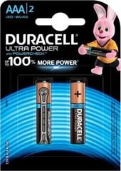 Duracell AAA 2 gab. цена и информация | Батарейки | 220.lv