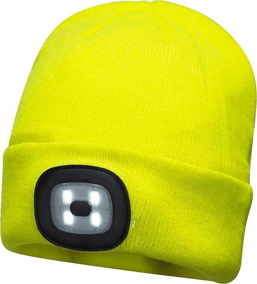 Cepure ar LED spuldzi cena un informācija | Galvas aizsargi | 220.lv