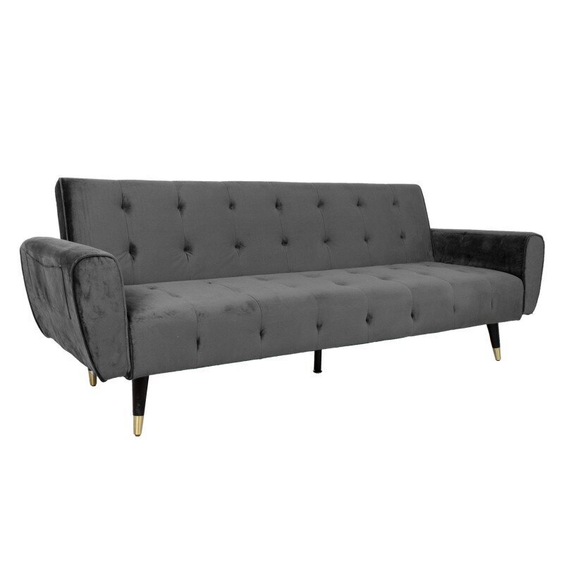 Dīvāns-gulta Falun, 214x83x82cm, pelēks cena un informācija | Dīvāni | 220.lv