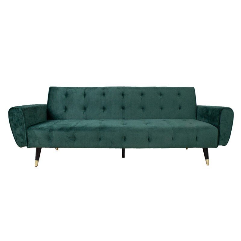 Dīvāns-gulta Falun, 214x83x82cm, zaļš цена и информация | Dīvāni | 220.lv