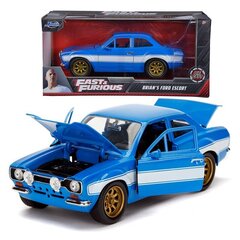 Automašīna Ātrs un bez žēlastības Briano Ford Escort 1974 g. 1:24 цена и информация | Игрушки для мальчиков | 220.lv