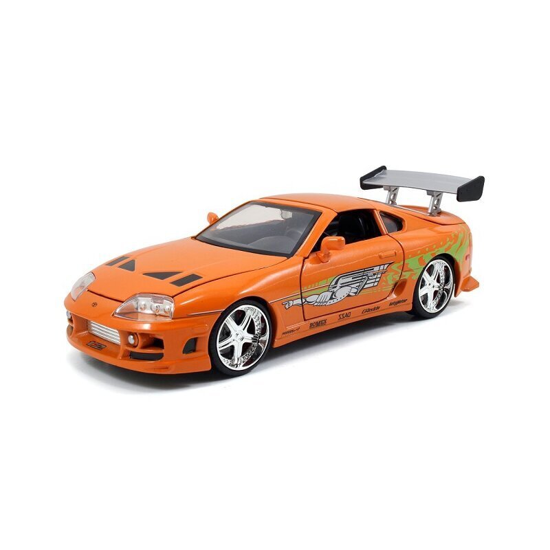 Automašīna Ātrs un bez žēlastības Briano Toyota Supra 1:24 cena un informācija | Rotaļlietas zēniem | 220.lv