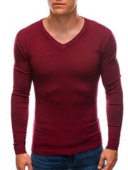 Vīriešu džemperis Edoti E206 tumši sarkans cena un informācija | Vīriešu džemperi | 220.lv