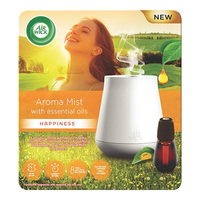 Air Wick Aroma iztvaicētājs un uzpilde Happy Moments 20 ml cena un informācija | Mājas aromāti | 220.lv