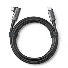 Ugreen US551, USB Type C - USB Type C для зарядки 60 Вт / передача данных с поддержкой очков виртуальной реальности (например, Oculus Quest 2) 5 м черный цена и информация | Кабели для телефонов | 220.lv