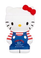 Dušas želeja un matu šampūns Hello Kitty 2 IN 1, 400 ml cena un informācija | Hello Kitty Smaržas, kosmētika | 220.lv