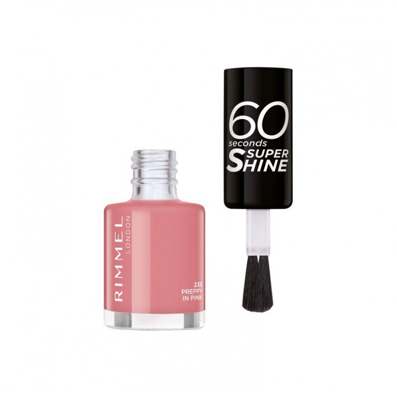 Nagu laka Rimmel 60 Seconds Super Shine 8 ml, 235 цена и информация | Nagu lakas, stiprinātāji | 220.lv