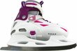 Regulējama izmēra slidas Spartan Vancouver Lilly - White-Pink 32-35 цена и информация | Slidas | 220.lv