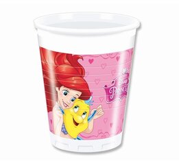 Vienreizējās lietošanas plastmasas krūzes "Princess Dreaming", 200 ml, 8 gab 86678 cena un informācija | Vienreizējie trauki | 220.lv