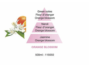 Maison Berger Paris Katalītiskās lampas uzpilde Apelsīnu ziedi Apelsīnu ziedi (Lampe Recharge/Refill) 500 ml cena un informācija | Mājas aromāti | 220.lv
