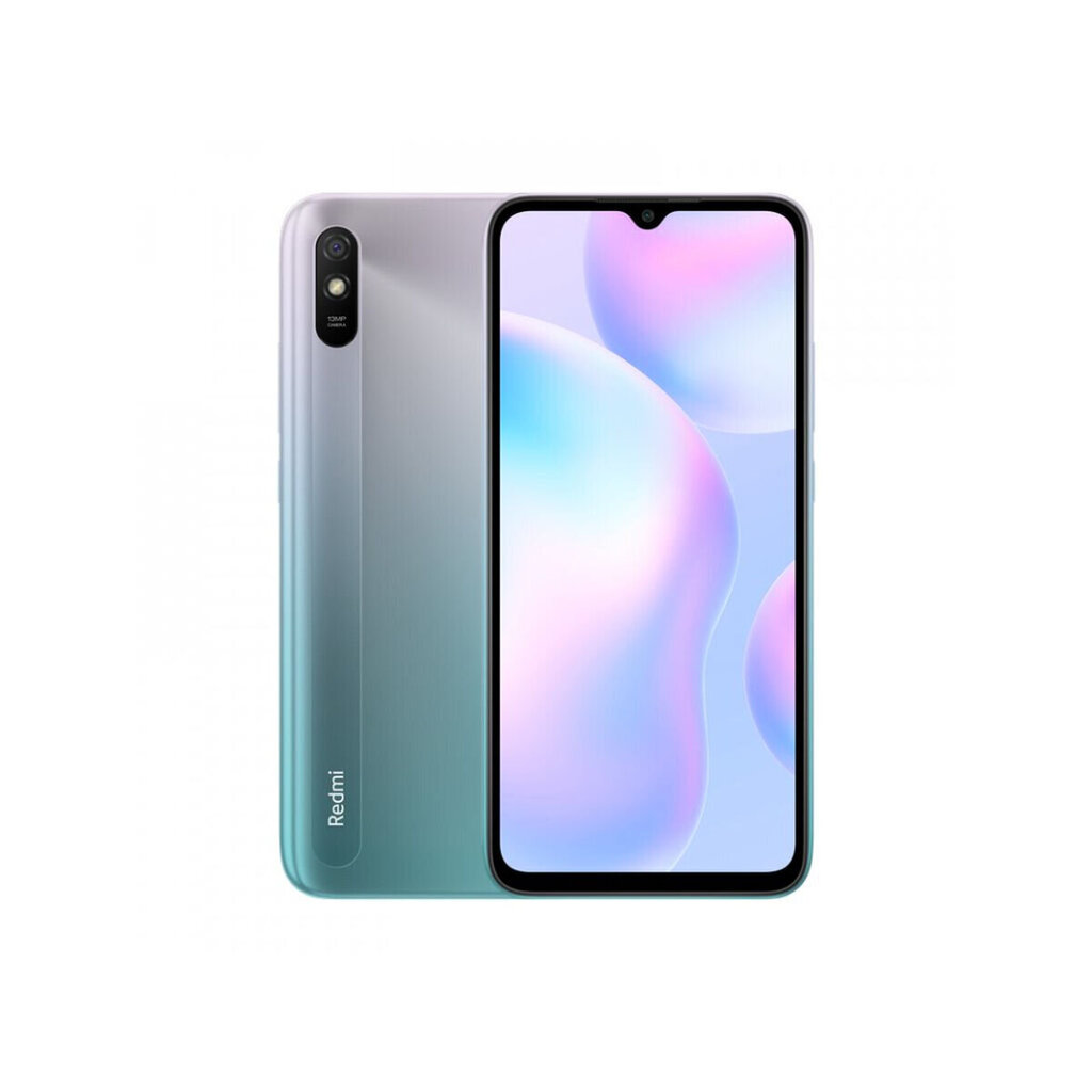 Телефон Мобильный телефон TIM Xiaomi Redmi 9AT 16.6 см (6.53), две  SIM-карты Android 10.0 4G Micro-USB 2 ГБ 32 ГБ 5000 мАч, синий цена | 220.lv