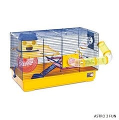 Pet Inn клетка для грызунов ASTRO 3 FUN цена и информация | Клетки и аксессуары для грызунов | 220.lv