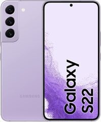 Samsung Galaxy S22 5G 8/256GB SM-S901BLVGEUE Purple cena un informācija | Mobilie telefoni | 220.lv