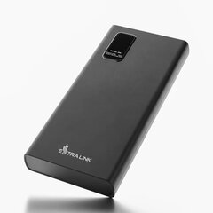 Extralink powerbank EPB-067B 10000mAh fast charging black цена и информация | Зарядные устройства Power bank | 220.lv