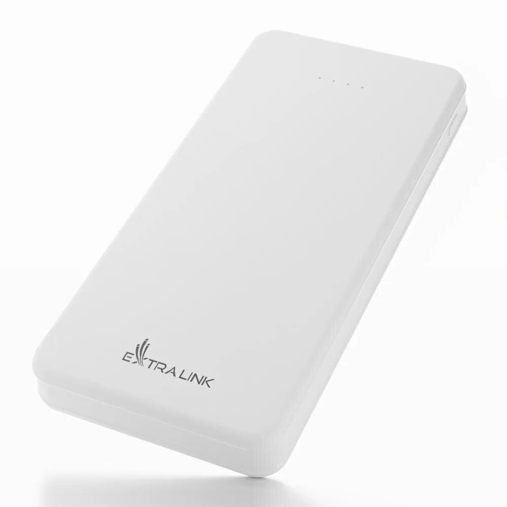 Extralink powerbanks EPB-078W 10000mAh 5V balts cena un informācija | Lādētāji-akumulatori (Power bank) | 220.lv