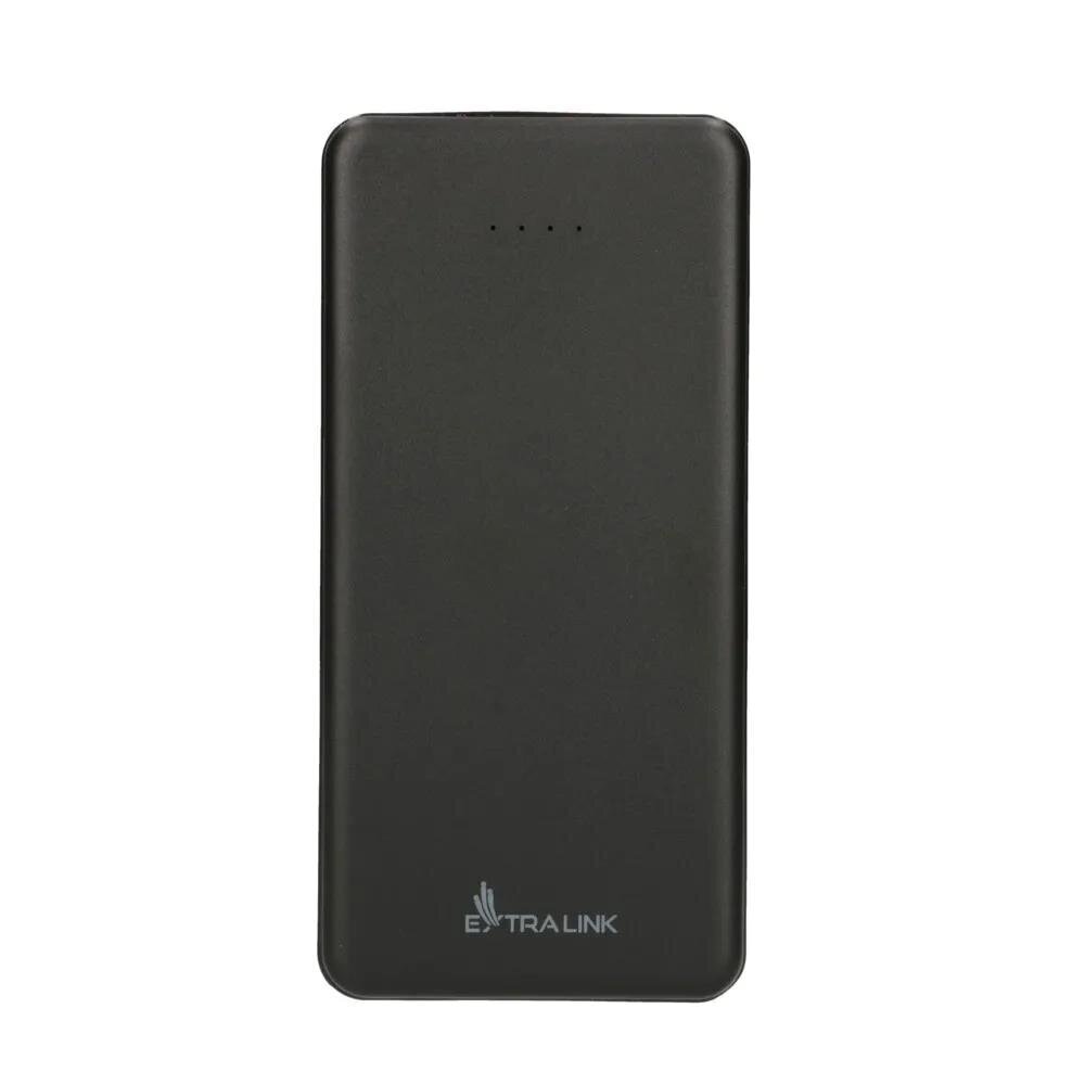 Extralink powerbanks EPB-078B 10000mAh 5V melns cena un informācija | Lādētāji-akumulatori (Power bank) | 220.lv