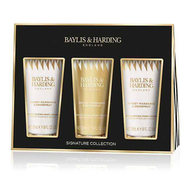 Komplekts Baylis & Harding Sweet Mandarin & Grapefruit: 3x roku krēms, 50ml cena un informācija | Ķermeņa krēmi, losjoni | 220.lv