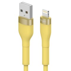 Ringke CB60037RS, USB-A - Lightning 480Мб/с 12Вт 2м желтый цена и информация | Кабели для телефонов | 220.lv