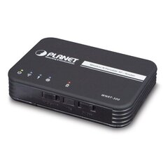 Bezvadu maršrutētājs PLANET WNRT-300 Fast Ethernet 4G melns cena un informācija | Planet Video un audio tehnika | 220.lv