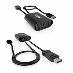 Активный адаптер Club 3D DisplayPort1.4 — HDMI, 4K, 120Гц цена и информация | Кабели и провода | 220.lv