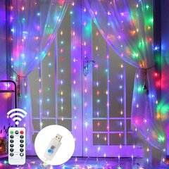 LED aizkaru rotājums cena un informācija | Ziemassvētku lampiņas, LED virtenes | 220.lv