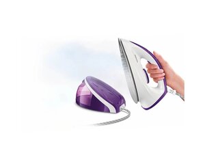 Philips HI5919/30 dzelzs Tvaika gludeklis Keramikas zole 2400 W Violeta, balta cena un informācija | Tvaika gludināšanas sistēmas | 220.lv