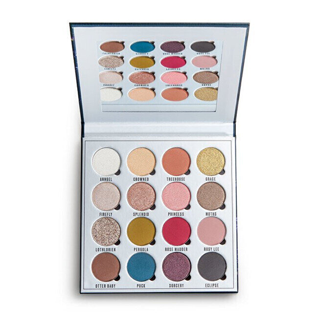 Dusk's Eye Shadow Palette (Ēnu palete) 16 x 1,3 g cena un informācija | Acu ēnas, skropstu tušas, zīmuļi, serumi | 220.lv