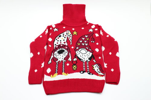 Ziemassvētku sarkans unisex džemperis cena un informācija | Zēnu jakas, džemperi, žaketes, vestes | 220.lv